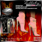 !Drakke! "Lullaby" Ankle Boots (Pink)