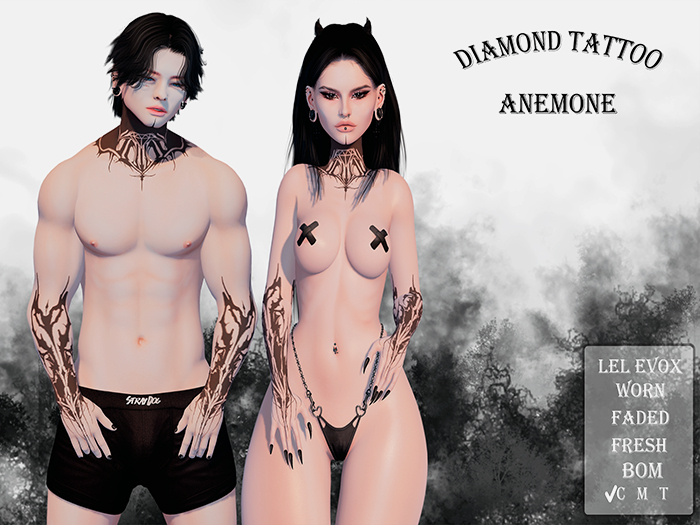 Anemone - Diamond Tattoo