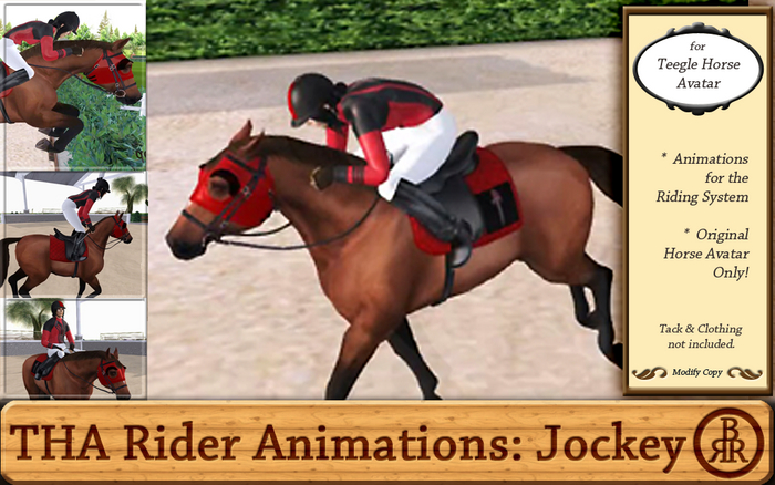 BRR THA Rider Animations: Jockey 160