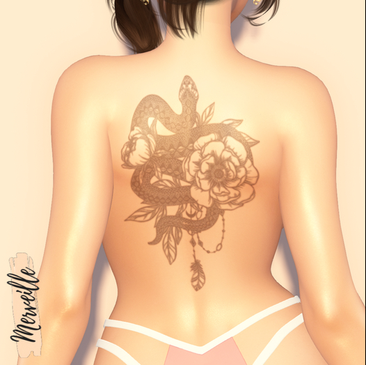 Merveille-Snake And Florals