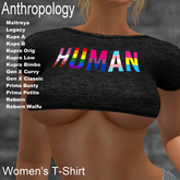 Human Women's Crop Top (WST)