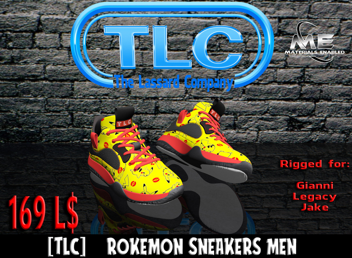 [TLC] Unp. Rokemon sneakers M