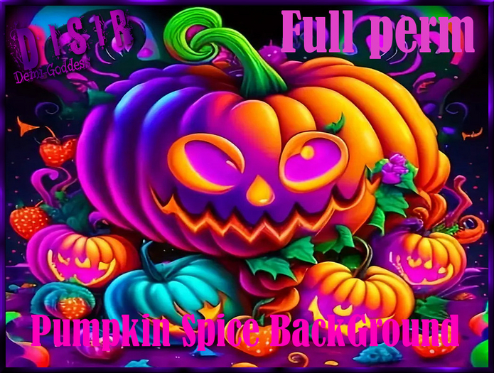 ~Disir DG~Pumpkin Spice BackGround