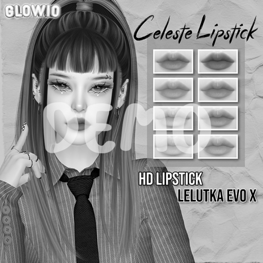 [GLOWIO] Celeste HD Lipstick Pack DEMO