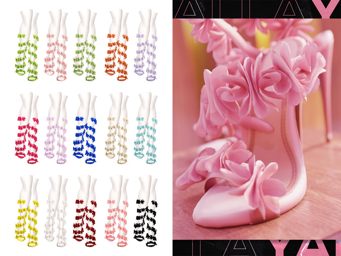 YALLA ~ Jayda Heels [FATPACK]