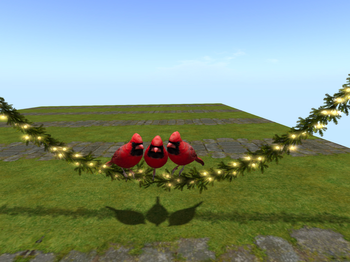 22 bird garland