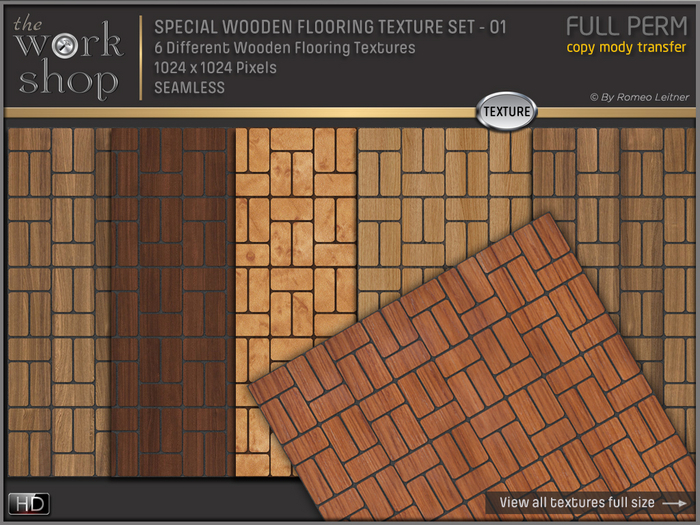SPECIAL WOODEN  FLOORING TEXTURE SET - 01