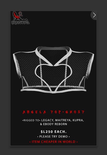 P.D - Angela Tops - GHOST {ADD ME}