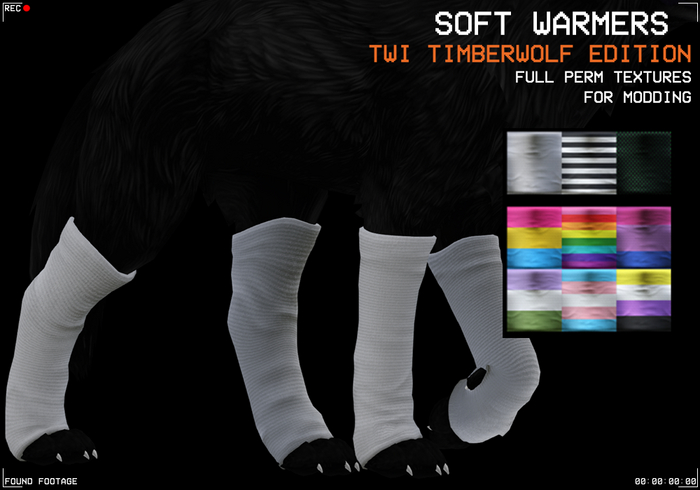 Found Footage - Soft Warmers Pack for TWI Wolf