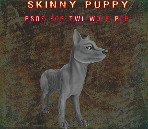 Skinny Puppy PSD Kit for TWBM Wolf Pup