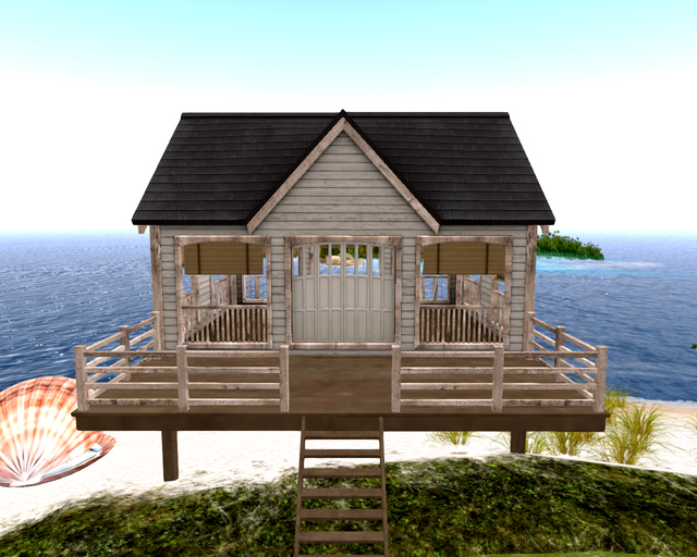 HOUSE LUNA WHITE 23 PRIMS