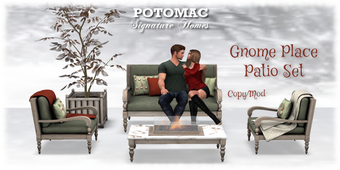 Gnome Place Patio Set