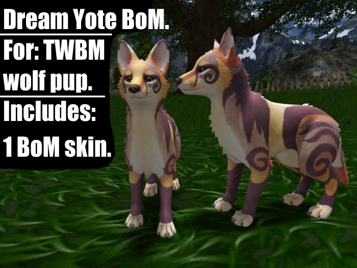 +CCC+ BoM TWBM Dream yote pup mod