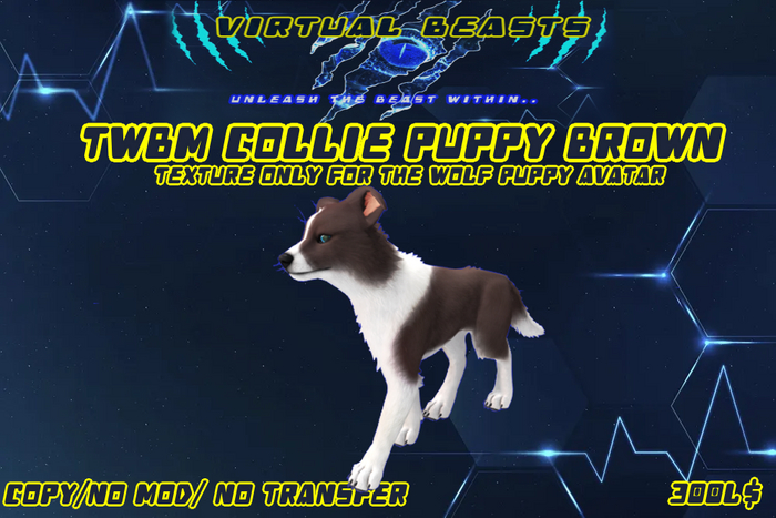 \\\ VB /// TWBM Collie Puppy Brown