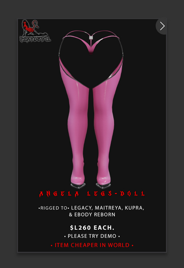 P.D - Angela Boots/Thongs - DOLL {ADD ME}