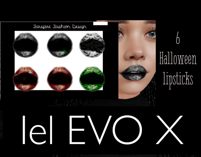 Halloween Lipsticks EVO X