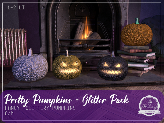 {FM} Pretty Pumpkins - Glitter Pack 
