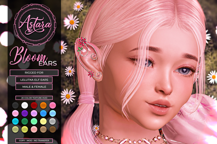 Astara - Bloom Ears [Lelutka]