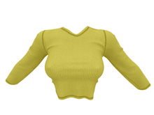 REVOLUTION - Cropped Sweater (Lemon)