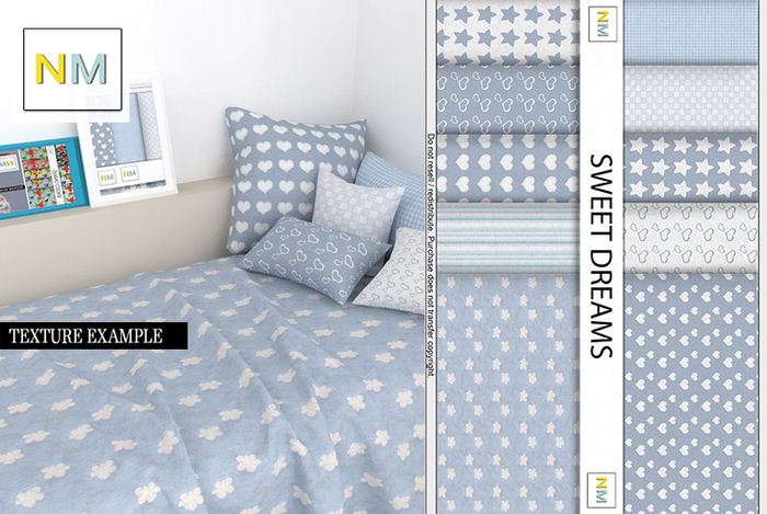 Sweet Dreams Fabric Textures