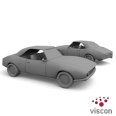 Viscon* Sculpties Muscle Car + UV Maps
