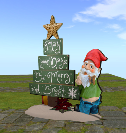 21 xmas tree and gnome pisses