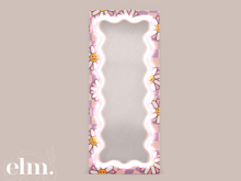 Elm. Madison Standing Mirror//Flower Pack