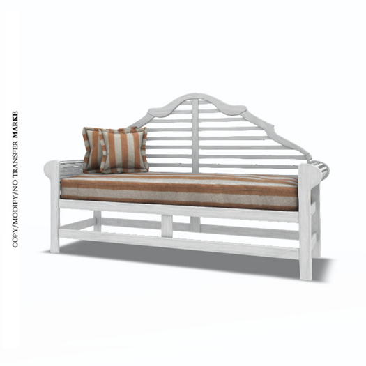 Marke. Fallow Bench White