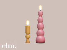 Elm. Saskia Decor//Candles