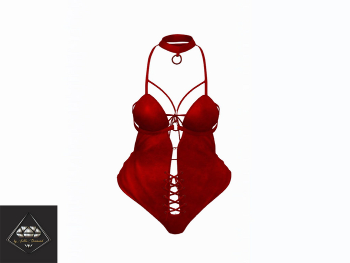 -LD- Zela Bodysuit Red