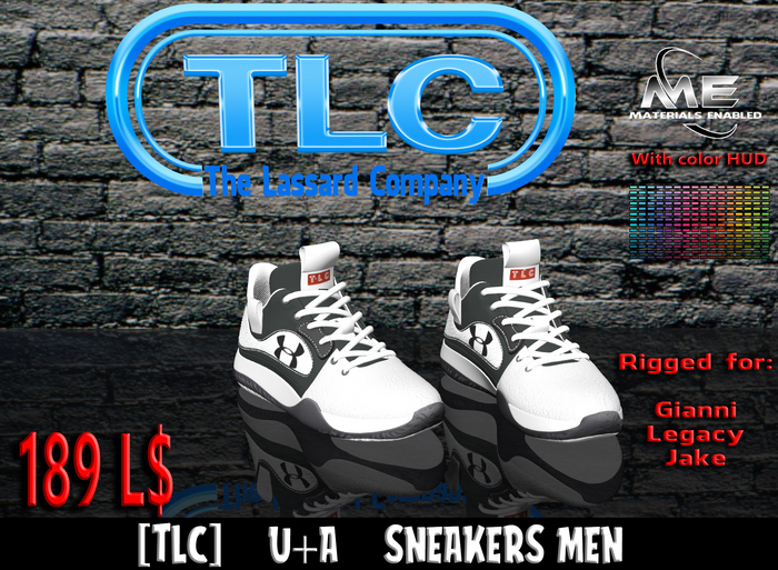 [TLC] Unp. U+A sneakers men with color HUD