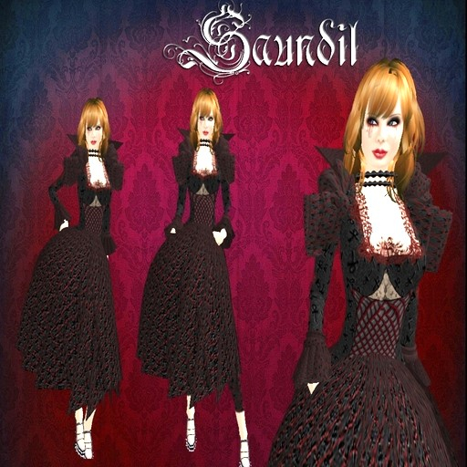 Mw7 PATRICIA GOTHIC DRESS