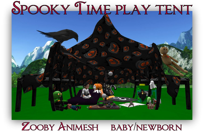 MERCI SPOOKY PLAYTIME   tent