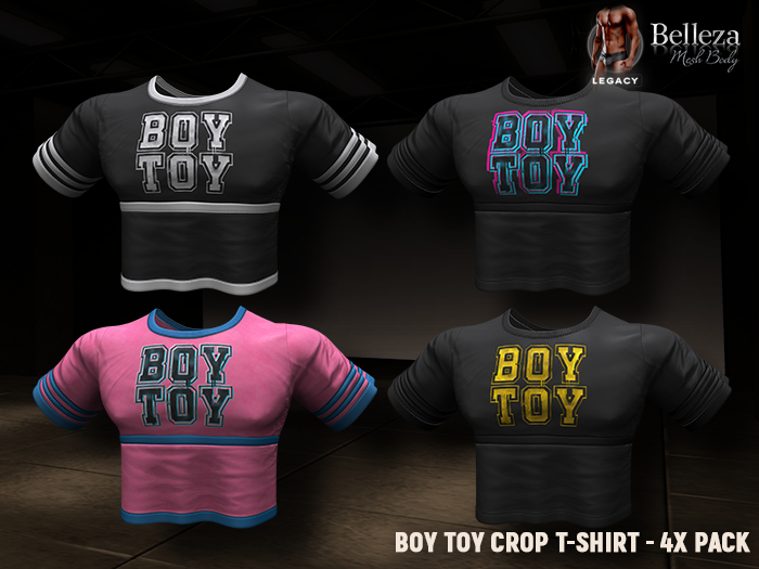 [SEVENELEVEN] Boy Toy Crop T-Shirt - Belleza, Legacy
