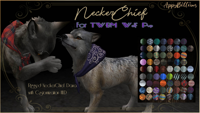 :AppyBottoms: TWBM WolfPup - Neckerchief
