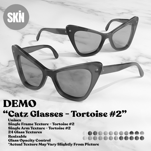 SKN - Catz Eye Glasses - Single - DEMO - Add me