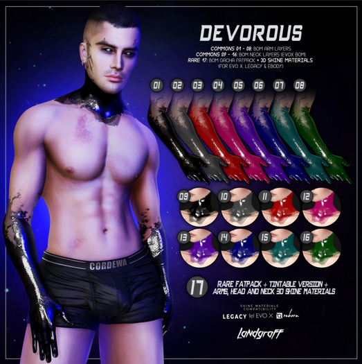 6. Landgraff - Devorous Arms (BLUE)