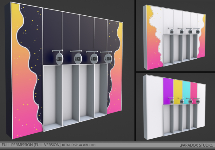 PARADOX STUDIO - FULL PERM Retail Display Wall 001 [FULL]