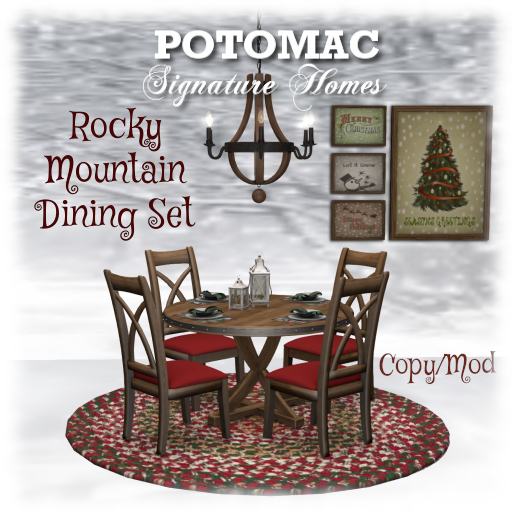 Rocky Mountain Dining Set