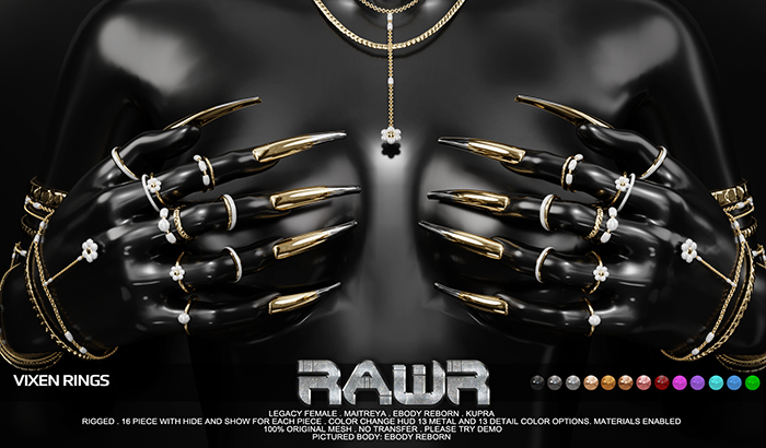 RAWR! Vixen Rings (add me)