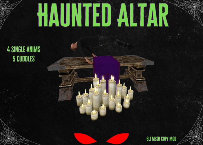 *uC* Haunted Altar ~ Single + Cuddle Animations