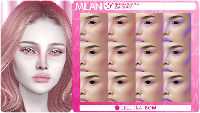 MILANI Cosmetics "Fiorella" Collection (FATPACK)