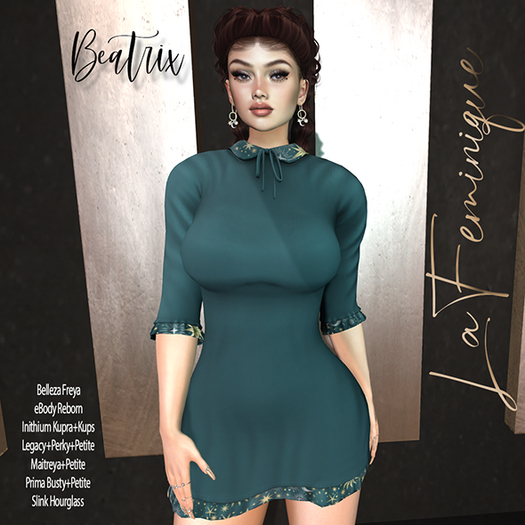 La Feminique Beatrix Teal