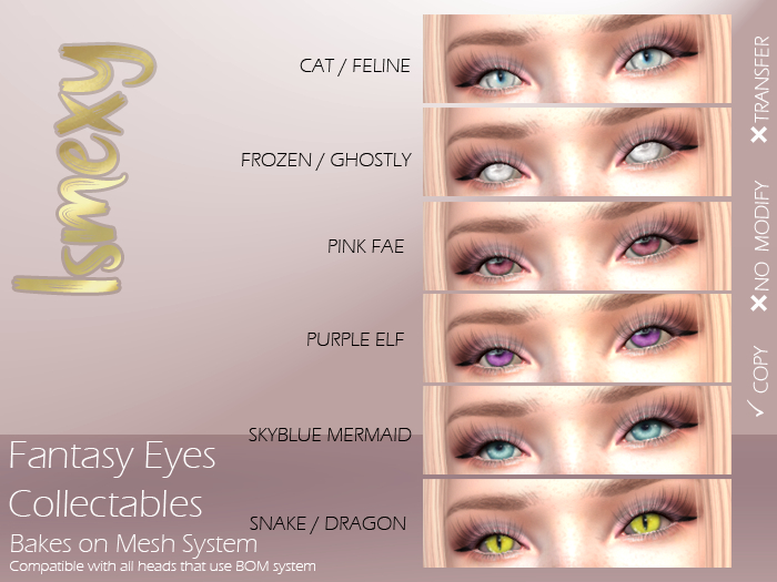 [Is] Fantasy Eyes Collection Pack