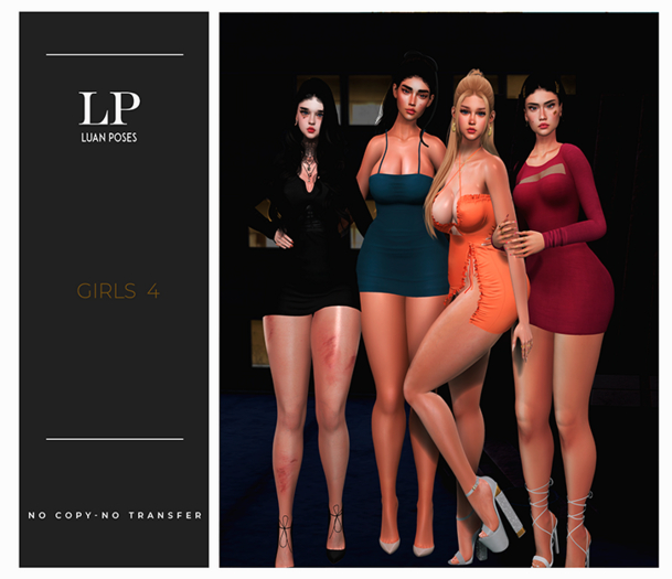 Luan Poses Girls 4
