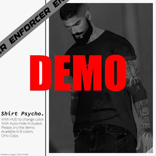 [ENFORCER] Shirt Psycho DEMO
