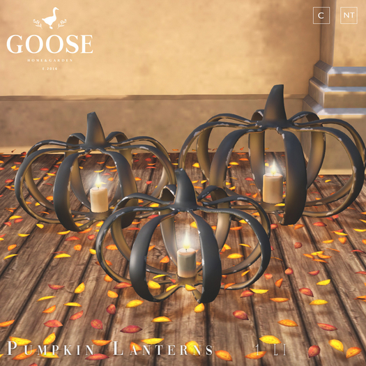 GOOSE - Iron Pumpkin Lantern (add me)