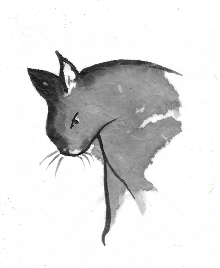 'Chinese Cat 2' by Nina Camplin