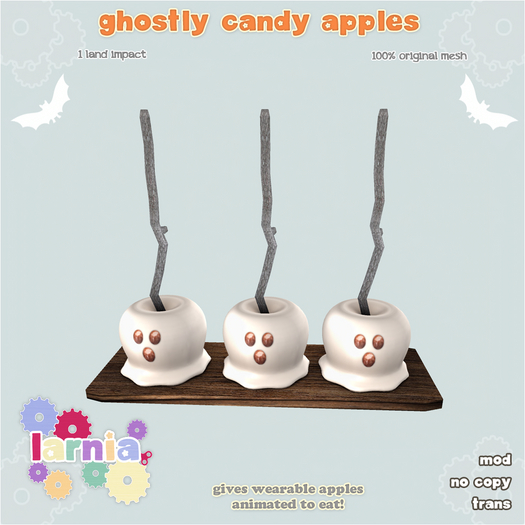 ~*larnia*~ ghostly candy apples  boxed
