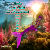 .25 pixie mod -Meeka Sea Violet-